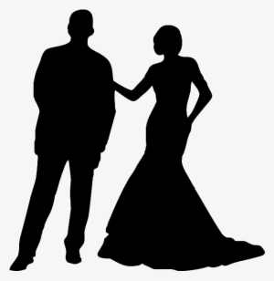 Prom Couple Png Png Transparent - Black Couple Clipart