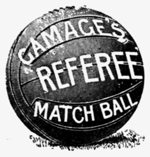 As&htpi Pg91a Gamages Advert Referee Football - Emblem