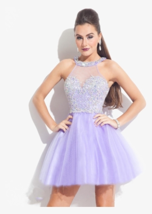 Cocktail Dresses For Prom Png Image Background - Lilac Prom Dresses Short