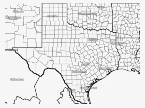 Texas Weather Map Black And White