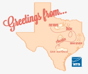 Texas Map - Road Trip