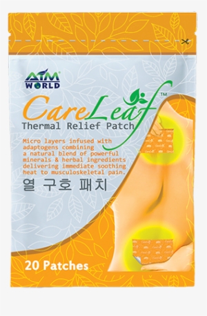 Care Leaf Thermal Relief Patch - Aim Global Products Careleaf