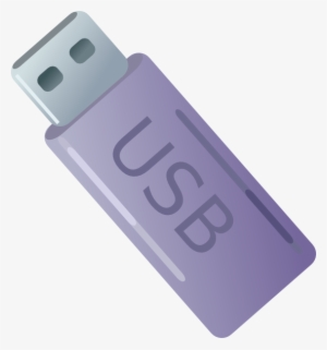 Usb Thumbdrive Flash Memory Storage Clip Art - Computer Memory Stick