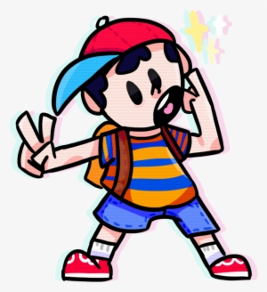 Ness By Elsmammo - Cartoon
