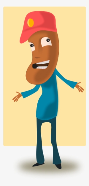 Cartoon Toffee Guy Clipart Png