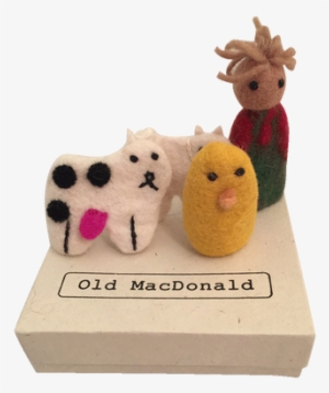 Papoose Toys Finger Puppet Set Old Macdonald's Farm - Finger Puppet