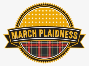 March Plaidness Logo - Emblem