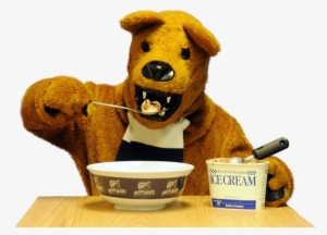 The Nittany Lion Mascot Digs In To A Bowl Of Berkey - Penn State Crying Jordan
