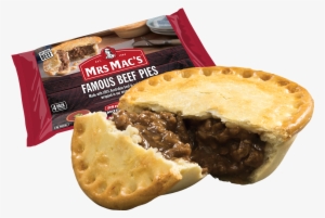 famous beef pies 4 pack - mrs mac pie
