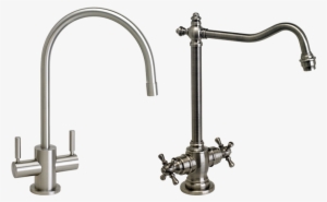 Waterstone Bar Sink Faucets - Waterstone 1400-hc-upb Parche Suite Unlacquered Polished