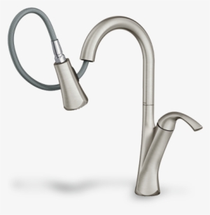 And Standard Faucet Functionality In One Unit - Moen 9124 Notch Pullout Spray High Arc Kitchen Faucet