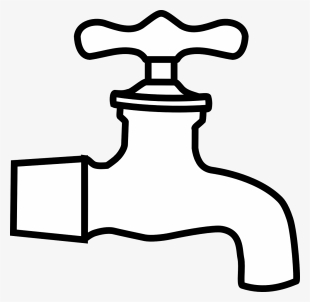 Dankness Faucet - Tap Image Black And White