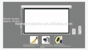 Electric Projector Screen For Led Digital Projector - Display Device