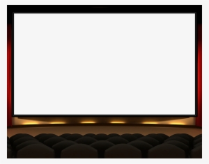 Movie Theater Screen Png Banner Library Download - Film
