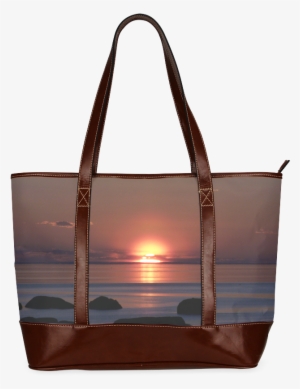 Shockwave Sunset Tote Handbag - Find Your Voice Fashion Designed Tote Handbag