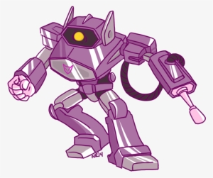 “lil Transparent Shockwave Drawing Based Off This Toy - Lil Shockwave Transformers