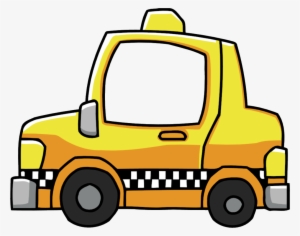 Scribblenauts Wiki - Transparent Background Taxi Clip Art