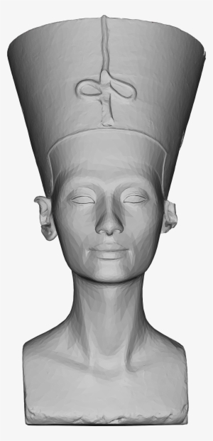 This Free Icons Png Design Of Low Poly 3d Nefertiti