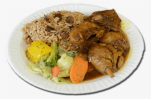 Stew Chicken Dinner - Stew Chicken Png