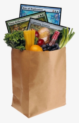 staples title image - stereotypical grocery bag