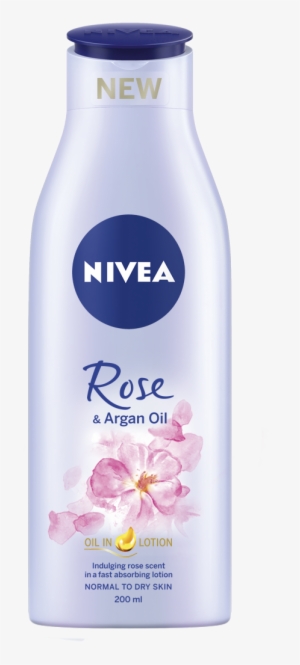 Oil In Lotion Rose & Argan Oil - Nivea Oil In Lotion Rose And Argan Oil