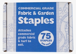 Easy Gardener Fabric & Garden Staples - Easy Gardener 815 Fabric & Garden Staples 75-count,