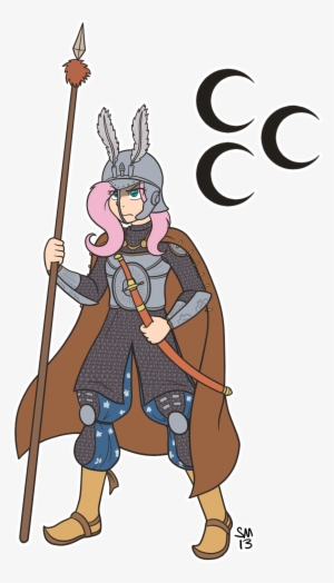 Serenamidori, Cape, Chainmail, Clothes, Crescent, Feather, - Fluttershy