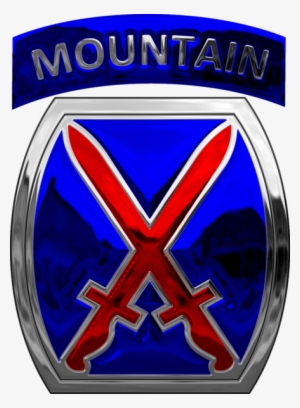 Share This Image - Tenth Mountain Division Patch