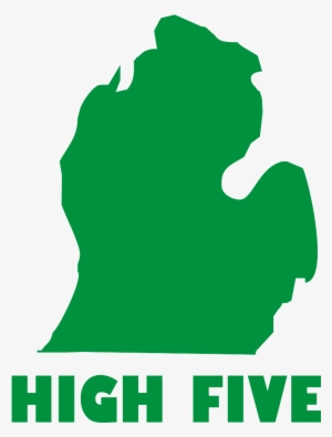 Michigan High Five Shirt - State Of Michigan High Five