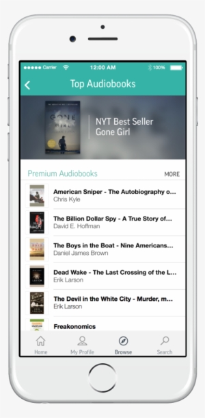 Audiobooks Tunein Premium - Iphone