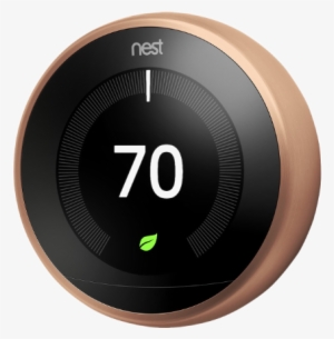 Nest Learning Thermostat - Nest Learning Thermostat 3rd Generation, Copper, Touch