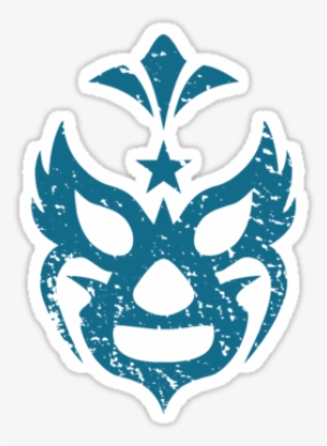Vector Mask Nacho Libre - Lucha Libre Mask Logo