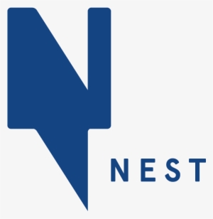 Nest Logo In Dark Blue - Graphics