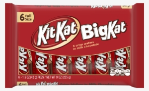 Kit Kat, Big Kat Crisp Wafer Milk Chocolate Candy Bars, - Kit Kat Big Kat, King Size - 2 Bars, 3 Oz