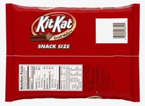 Kit Kat, Crisp Wafer Milk Chocolate Candy Bars Snack - Kit Kat Snack Size Candy Bars - 10.78oz