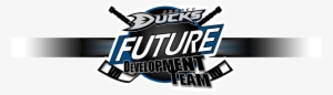Ducks Future Development Team Logo With Stripe Larger - Ice Skating