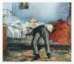 The Suicide By Edouard Manet - Edouard Manet (suicide) Art Poster Print 19 X 13in
