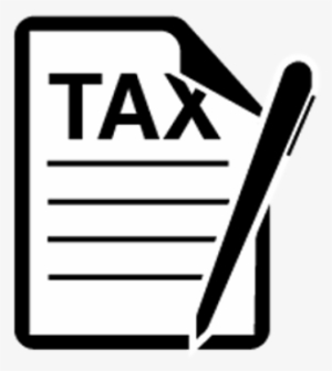 Black And White Taxes Clipart Tax Bill - Tax Png Black And White