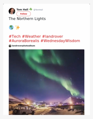 The Northern Lights - Aurora