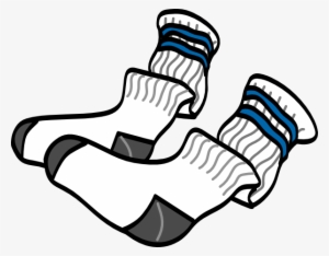 Free Vector Athletic Crew Socks Clip Art - Socks Clipart