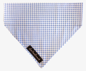 Baby Blue Gingham Bandana ©