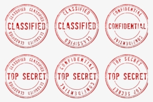 Classified Stamp Png Transparent Images - Shhh It's A Secret