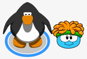 The Workout Curl In-game - Club Penguin
