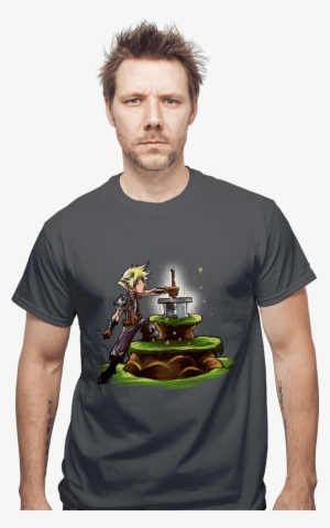 The Buster Sword In The Stone - Grinch T Shirt Stealing Christmas