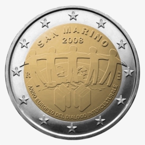 €2 Commemorative Coin San Marino 2008 - 2 Euro Coin Monaco