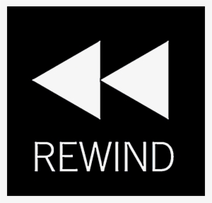 Rewind Download Png Image - Rewind Arrows Png White