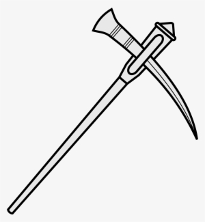 Open - Pickaxe Drawing