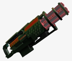 Red Gatling Laser - Laser Blaster Transparent