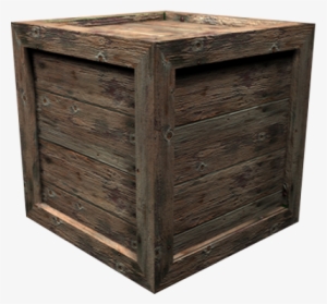 Crate - Old Wooden Crate Png