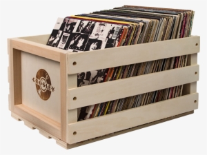 Record Storage Crate - Crosley Ac1004a-na Record Storage Crate - Natural